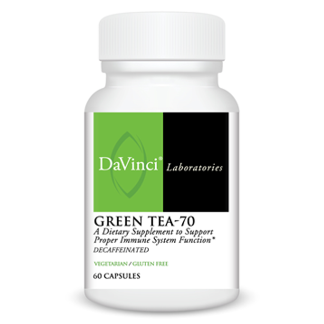 Davinci Labs Green Tea 70 60 vcaps