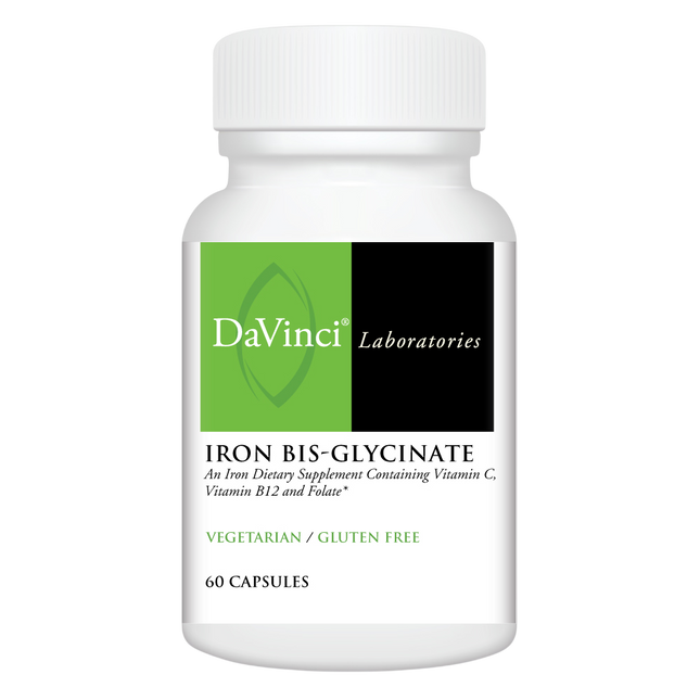 Davinci Labs Iron Bis-Glycinate 60 caps