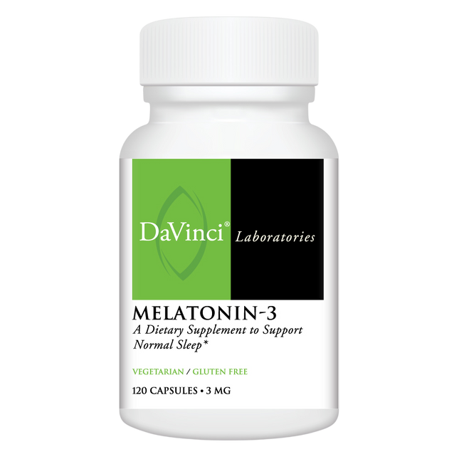 Davinci Labs Melatonin 3mg 120 caps