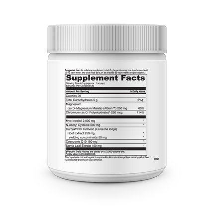 Davinci Labs Metabolic Ovary Support 189 grams Supplement Facts