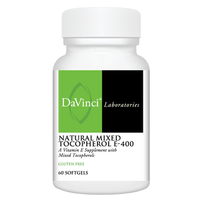 Davinci Labs Natural Mixed Tocopherol E-400 60 softgels