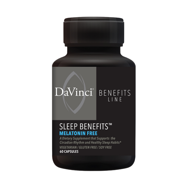 Davinci Labs Sleep Benefits Melatonin Free 60 caps 