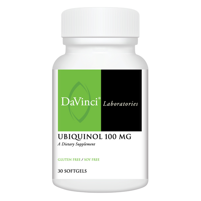 Davinci Labs Ubiquinol 100mg 30 softgels