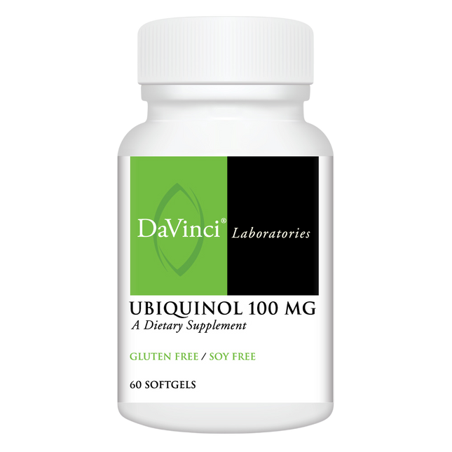 Davinci Labs Ubiquinol 100mg 60 softgels