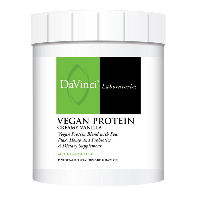 Davinci Labs Vegan Protein Creamy Vanilla 405 grams