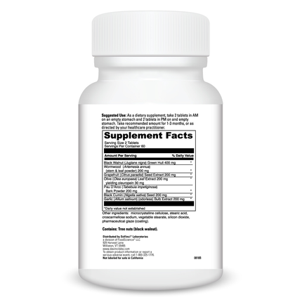 Davinci Labs Vira Shield 120 tabs Supplement Facts