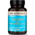 Dr Mercola Calcium with Vitamins D3 and K2 30 caps