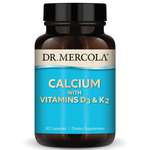 Dr Mercola Calcium with Vitamins D3 and K2 30 caps