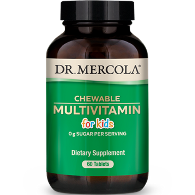 Dr Mercola Children's Chewable Multivitamin 60 tabs