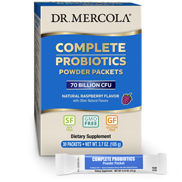 Dr Mercola Comp Probiotics Powder Packets 30 pkts