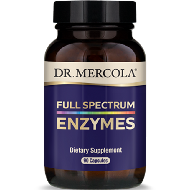 Dr Mercola Full Spectrum Enzymes 90 caps