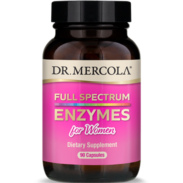 Dr Mercola Full Spectrum Enzymes for Women 90 caps