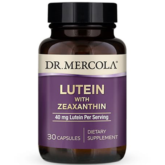 Dr Mercola Lutein with Zeaxathin 30 caps