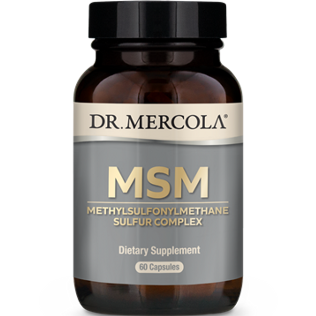 Dr Mercola MSM with Organic Sulfur Complex 60 caps 