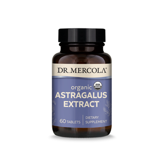 Dr Mercola Organic Astragalus Extract 60 tabs