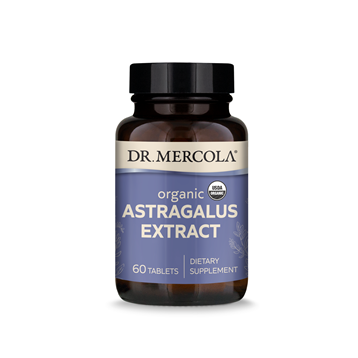 Dr Mercola Organic Astragalus Extract 60 tabs
