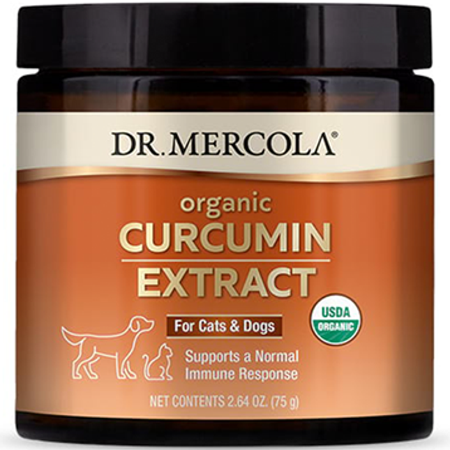 Dr Mercola Organic Curcumin Extract for Pets