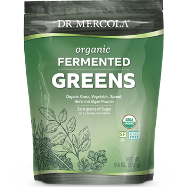 Dr Mercola Organic Fermented Greens 90 servings