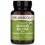 Dr Mercola Organic Ginkgo Bilob 30 caps