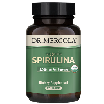 Dr Mercola Organic Spirulina 120 tabs