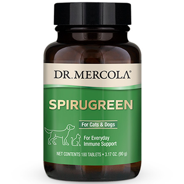 Dr Mercola SpiruGreen for cats and dogs 180 tabs