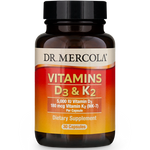 Dr Mercola Vitamins D and K2 30 caps