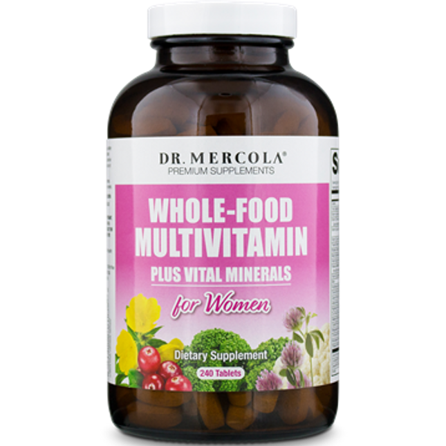 Dr Mercola Whole Food Multi Vit Plus Women 240 tabs