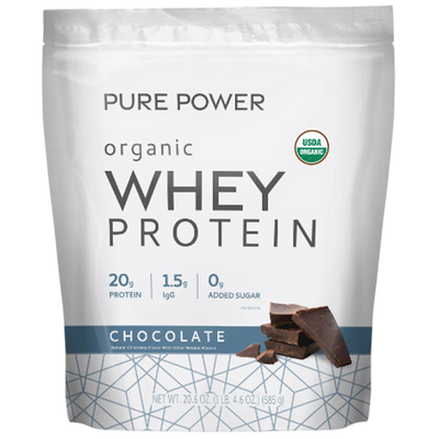 Dr.Mercola Organic Whey Protein - Chocolate 585 grams
