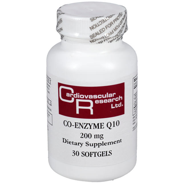 Ecological Formulas Co-Enzyme Q10 200mg 30 softgels