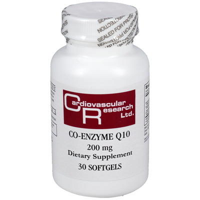 Ecological Formulas Co-Enzyme Q10 200mg 30 softgels