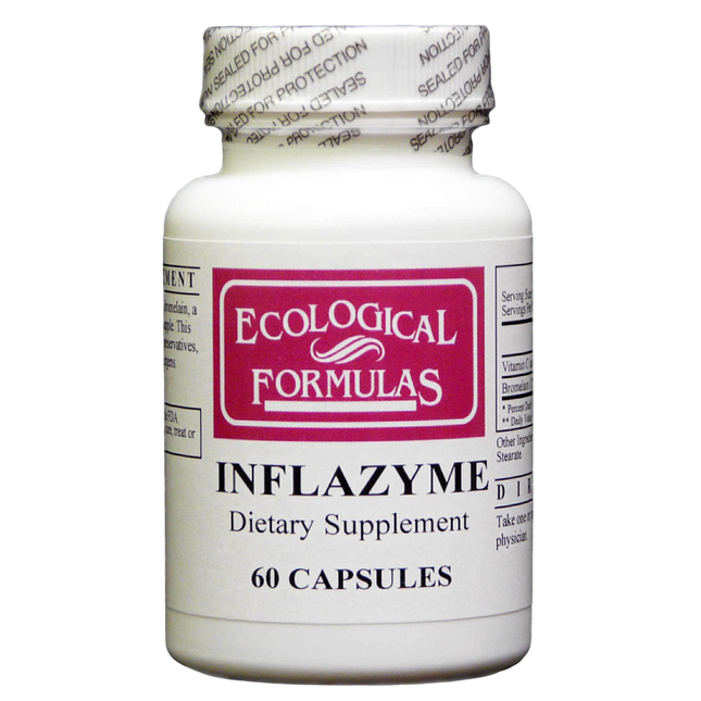 Ecological Formulas Inflazyme 500mg 60 caps