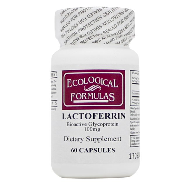 Ecological Formulas Lactoferrin 100mg 60 caps
