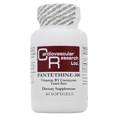 Ecological Formulas Pantethine 300mg (Pantesin) 60 softgels