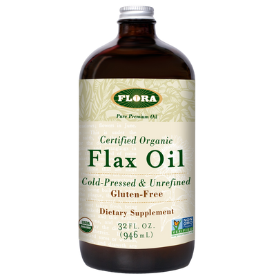 Flora Flax Oil Certified Organic 946 ml
