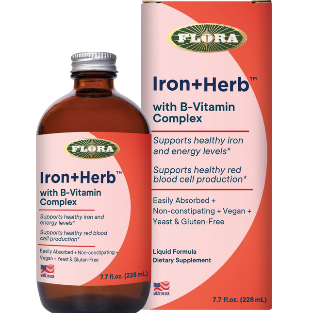 Flora Iron with B-Vitamin Complex 228 ml