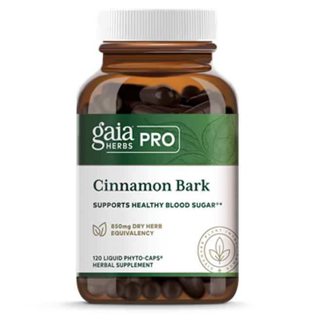 Gaia Herbs Professional Cinnamon Bark 120 caps