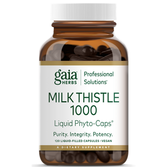 Gaia Herbs Professional Milk Thistle 1000 120 caps