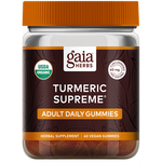 Gaia Herbs Turmeric Supreme Adult Daily 40 gummies