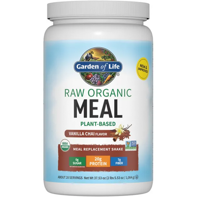 Garden of Life RAW Organic Meal Van Spiced Chai 32.1 oz