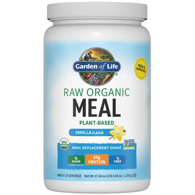 Garden of Life RAW Organic Meal - Vanilla 2.5 lbs