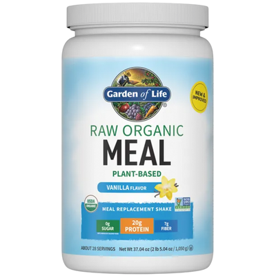 Garden of Life RAW Organic Meal - Vanilla 2.5 lbs