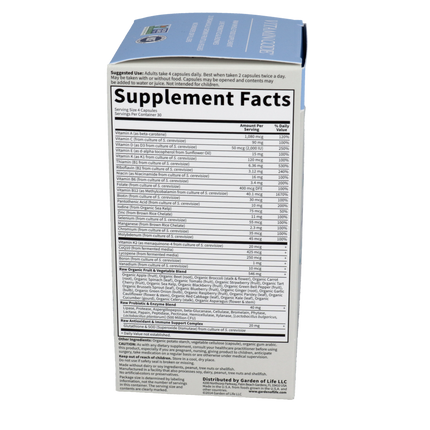 Vitamin Code 50 & Wiser Men 120 vcaps