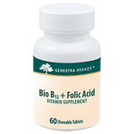 Genestra Bio B12 + Folic Acid 60 tabs