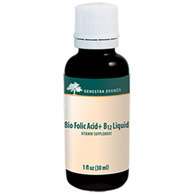 Genestra Bio Folic Acid + B12 Liquid 1 fl oz