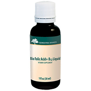 Genestra Bio Folic Acid + B12 Liquid 1 fl oz