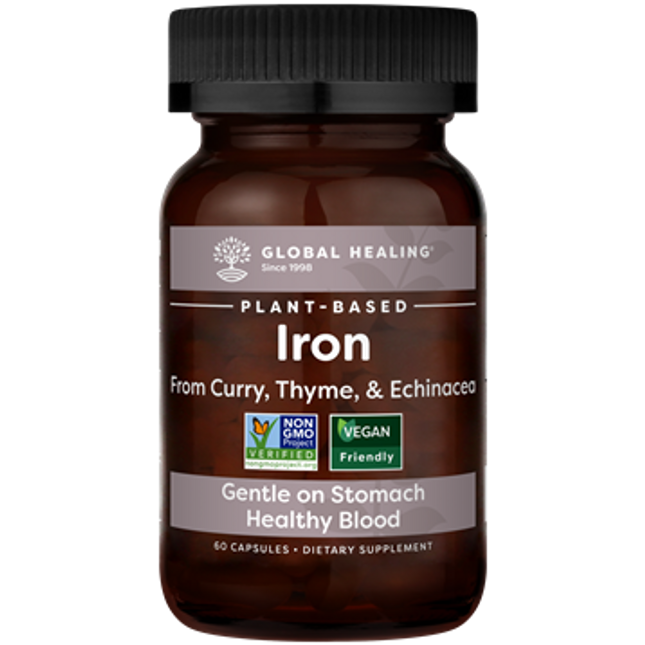 Global Healing Iron Fuzion 60 capsules