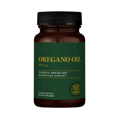 Global Healing Oregano Oil 200 mg, Liquid Capsules 60 caps