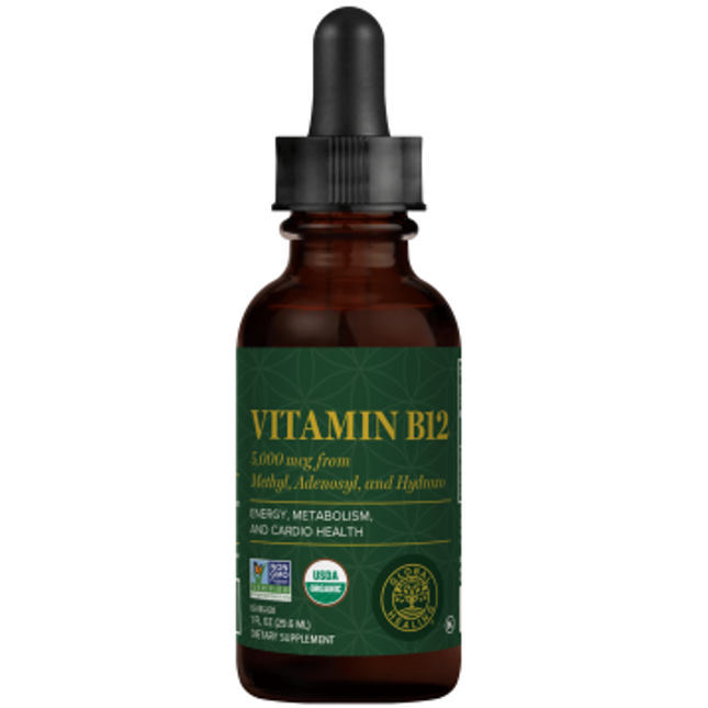 Global Healing Triple Activated Vitamin B12 1 oz