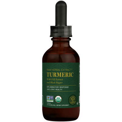 Global Healing Turmeric Raw Herbal Extract 2 oz liquid
