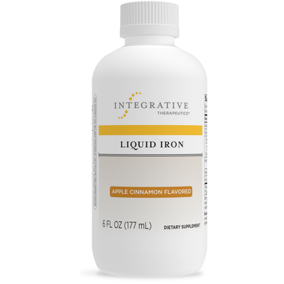 Integrative Therapeutics Liquid Iron Apple Cinnamon Flavor 177 ml